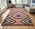 Contemporary Vintage Turkish Rug Kilim, Handwoven Primitive Tribal Statement, Bohemian Area Rug - 6′8″ X 11′7″ For Sale - Image 3 of 16