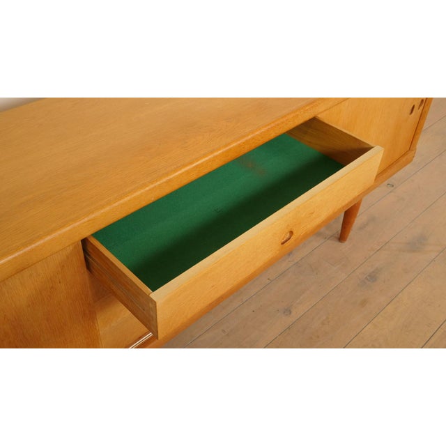 Vintage Sideboard in Oak by H.W. Klein for Bramin For Sale - Image 13 of 15