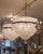 Hollywood Regency Pair of Vintage Wedding Cake Chandelier For Sale - Image 3 of 10
