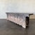 Vintage Carved Pine 4 Door Cabinet - Weathered Black For Sale - Image 4 of 14