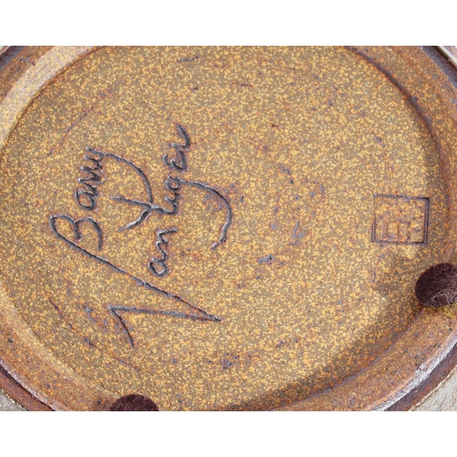 Signed Studio Pottery Vase by Barry Vantiger For Sale In Indianapolis - Image 6 of 6