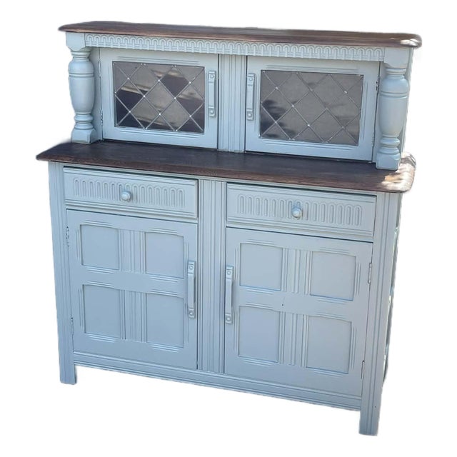 Original Ercol Old Colonial Buffet Sideboard 1960s Blue Label For Sale