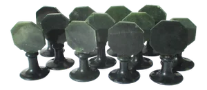 Set of 12 Grand Hotel Jade Place Card Holders - Set of 12