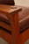 Stickley Mission Collection Oak And Leather Lounge Chair For Sale - Image 11 of 18