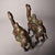Late 19th Century Pair of Antique Bronze Camels With Gold and Silver Inlay, 3600g Total For Sale - Image 5 of 10