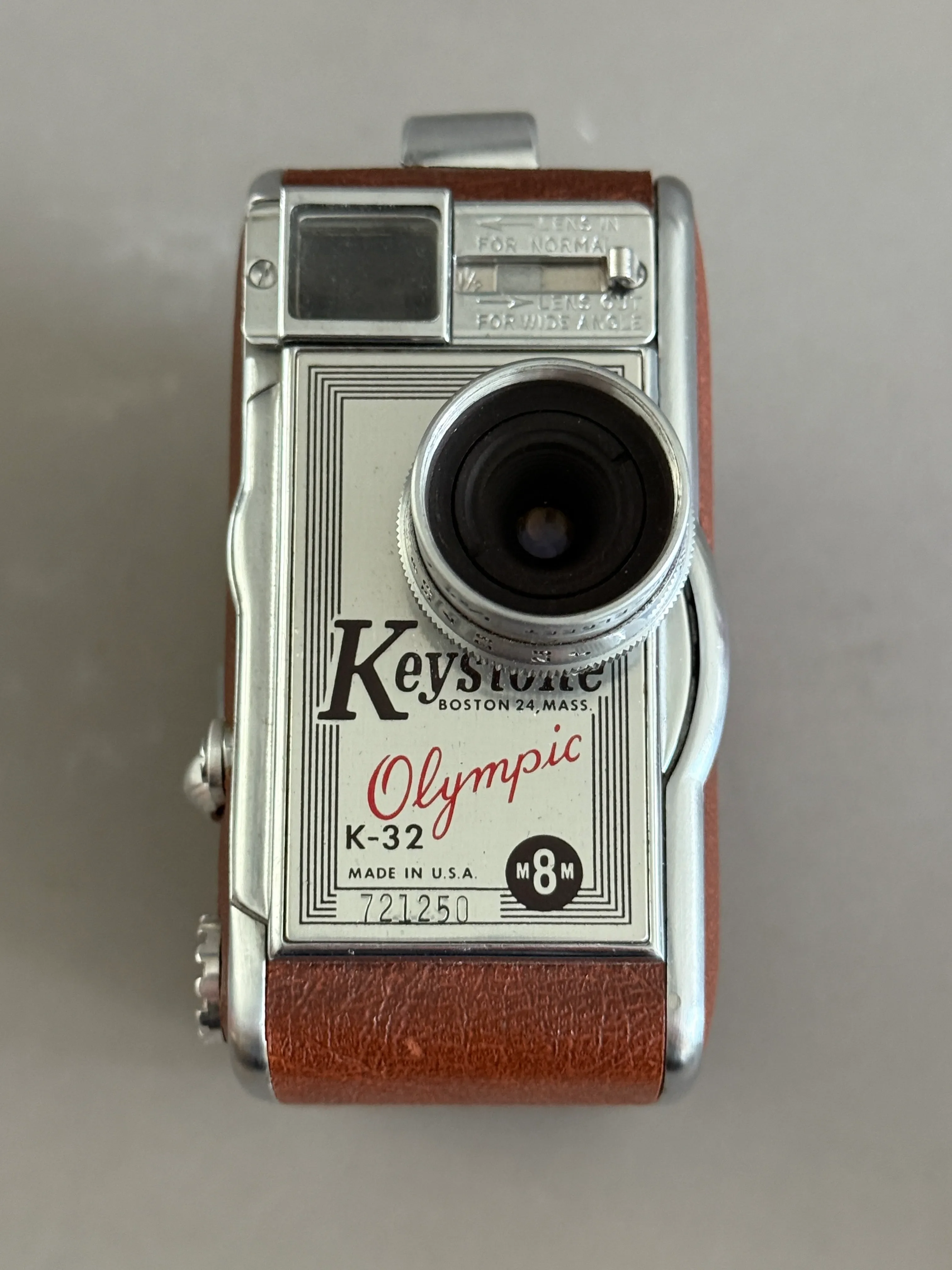 Keystone 8mm Movie Camera Vintage Model Olympic K-32 | Chairish