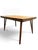 Vintage Mid-Century Modern Solid Oak Extendable Dining Table With 2 Leaves For Sale In Buffalo - Image 6 of 11