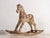 Antique rocking horse of cardboard paper (France, c.1930) Approximate age: 100 years Material: Paper, cardboard and pine...