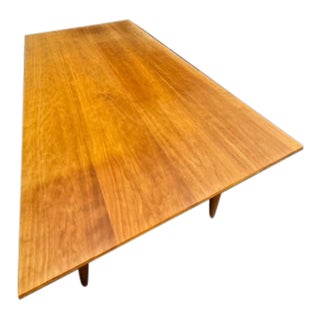 Custom Designed Shaker Style Cherrywood Office Desk and Side Table For Sale