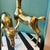 Metal 1970s Pair of Vintage Large Brass Deer Statues For Sale - Image 7 of 7