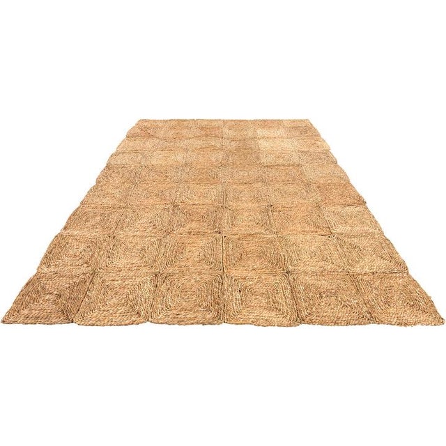 Rush House for Chairish Monterey Water Hyacinth Rug - 4' x 12' For Sale - Image 4 of 6