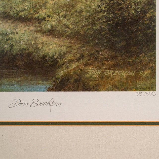 1990's Vintage Railway Print For Sale - Image 9 of 11