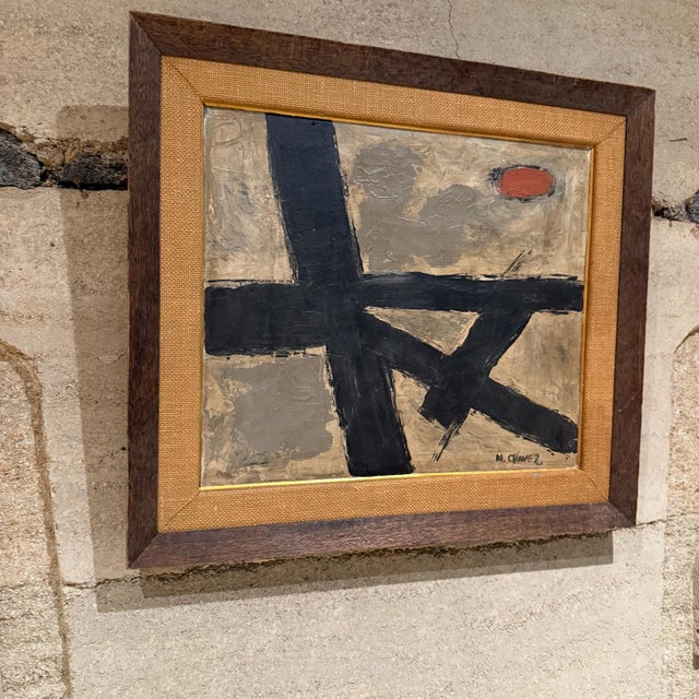 Abstract Expressionism Late 20th Century Abstract Expressionism Modern Art Painting Signed For Sale - Image 3 of 5