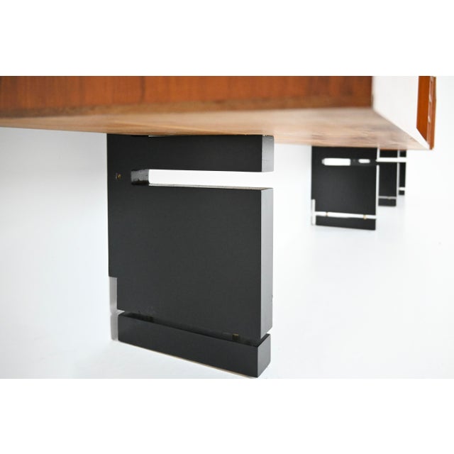 Black Extenso Wall Unit by Amma Torino, 1960s For Sale - Image 8 of 13