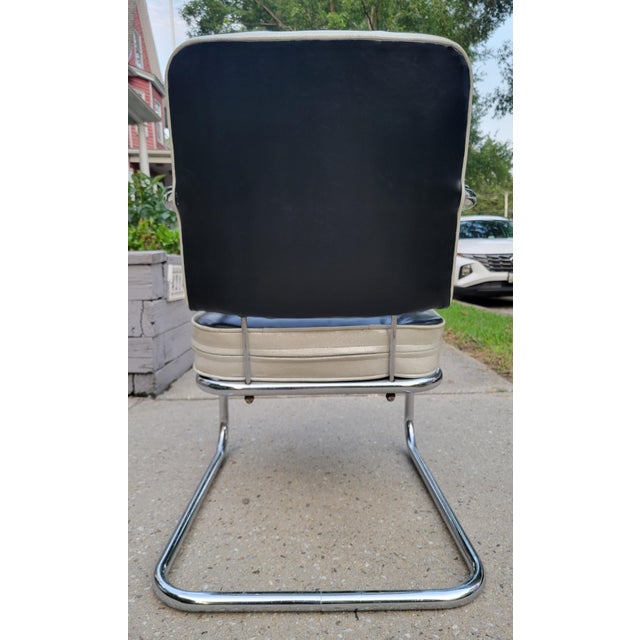 Mid 20th Century Streamline Art Deco Springer Club Chair For Sale In Baltimore - Image 6 of 17