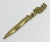 Vintage Solid Brass Dragon Letter Opener For Sale - Image 4 of 8