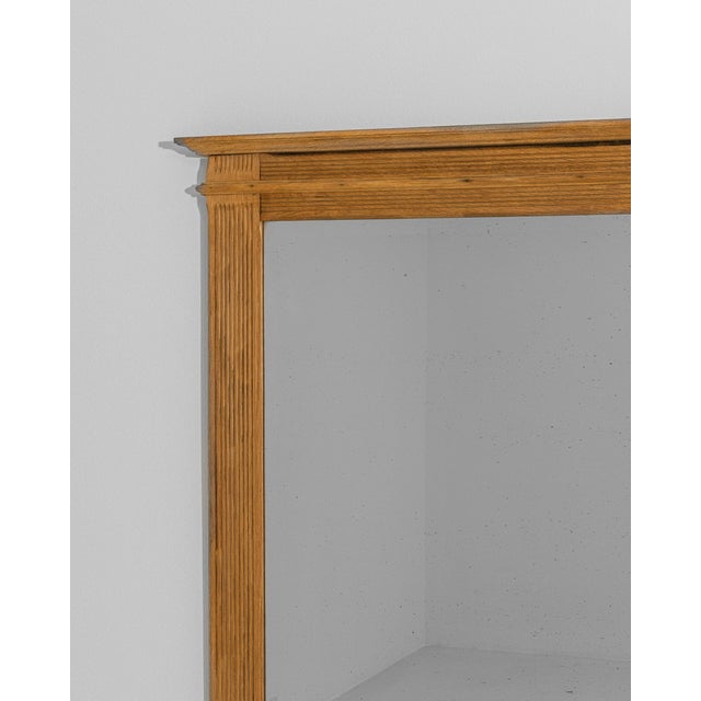 1880s French Oak Neoclassical Mirror For Sale In Greensboro - Image 6 of 18