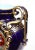 Pair of Late 19th Century Cobalt Blue Porcelain and Limoges Enamel Portrait Vases For Sale - Image 11 of 12