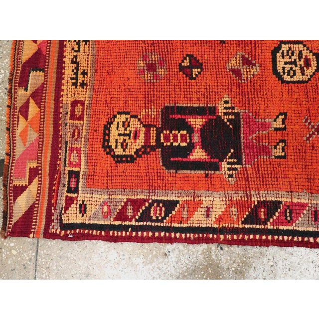 Textile Galerie Shabab Collection Mid-20th Century Turkish Anatolian Rug For Sale - Image 7 of 10