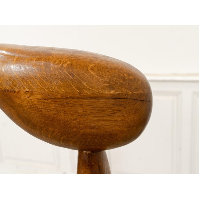 1980s Sculpture in Oak, 1980, Wood For Sale - Image 5 of 9
