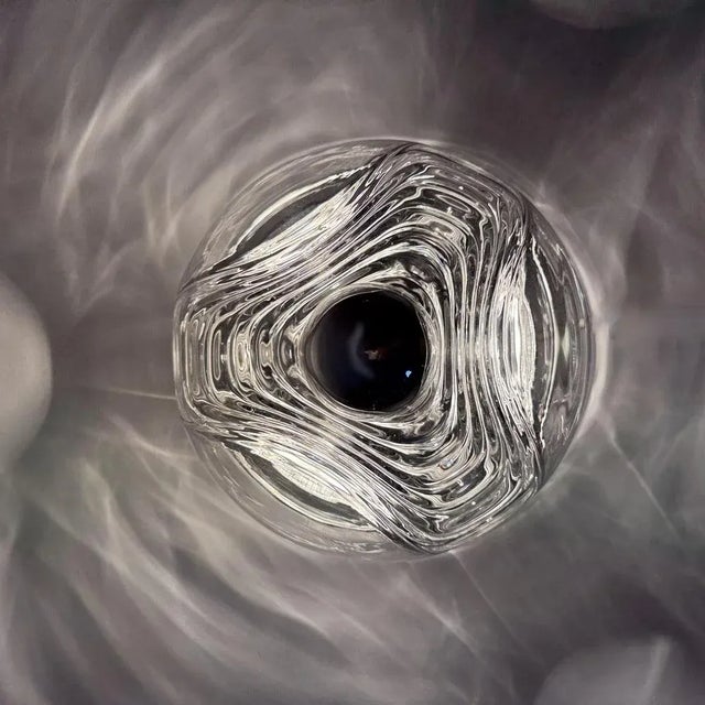 Wave Glass Wall Lamp from Peill & Putzler, 1970s For Sale - Image 16 of 18