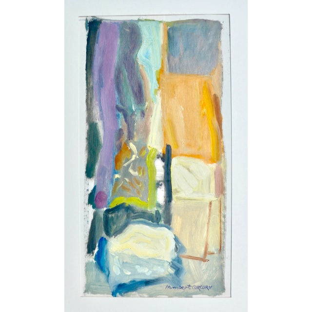 2020s "Home" Contemporary Fauvist Interior Scene Oil Painting For Sale - Image 5 of 5