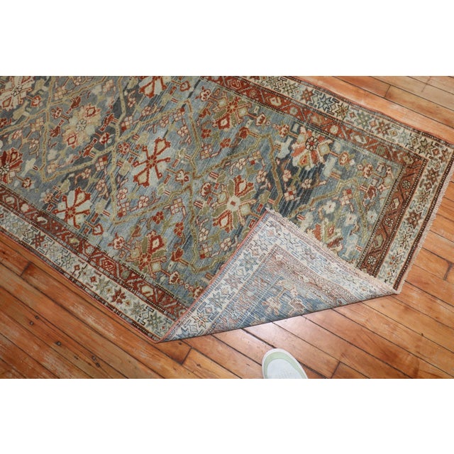Textile Early 20th Century Persian Malayer Long Runner - 3'1" x 23'11" For Sale - Image 7 of 7