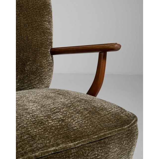 Danish Upholstered Sofa, Antique, Denmark, Circa 1940 For Sale In Greensboro - Image 6 of 13