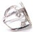 Contemporary 1990s Loree Rodkin White Gold Diamond Sapphire Skull Ring Paper Box For Sale - Image 3 of 12