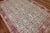 Green Red Antique Persian Tabriz - 6'3" x 9'10" For Sale - Image 17 of 18