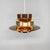 Space Age German Pendant Light in Metal, 1970s For Sale - Image 11 of 13
