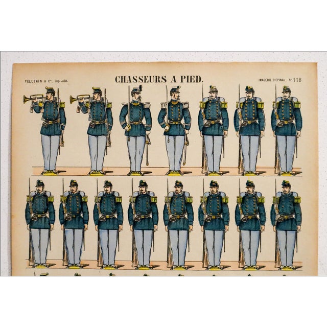 Date: 1880s-1890s Size: 11.5 x 15.5 inches Printer: Pellerin et cie. About this poster: Imagerie d'Épinal was a print...