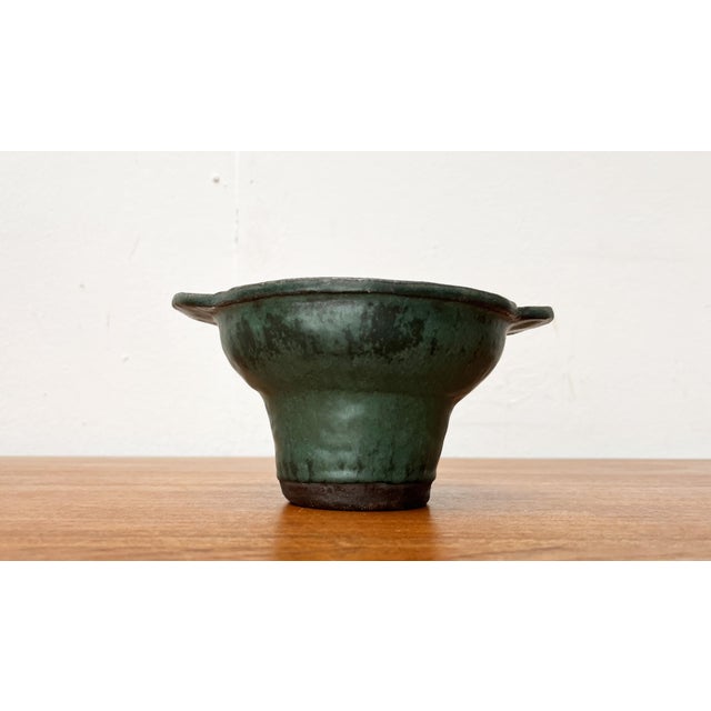 Mid-Century German Minimalist Studio Pottery Bowl, 1960s For Sale - Image 10 of 18