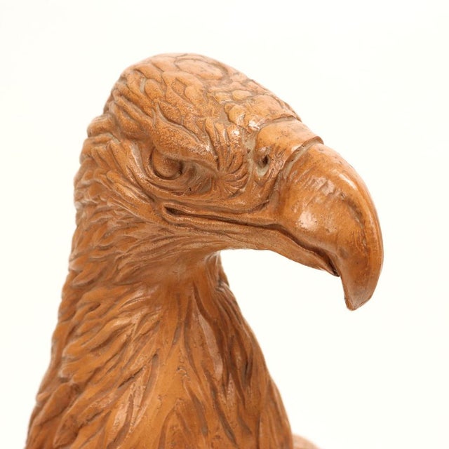 Large Terracotta Eagle, 1900s For Sale - Image 3 of 14