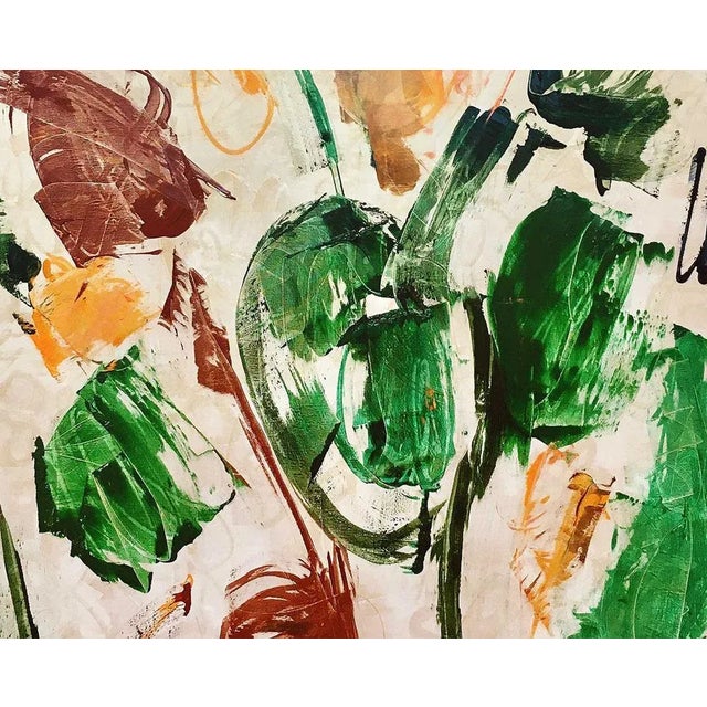 Abstract Contemporary Abstract Acrylic on Canvas Painting "Untitled (No 5)" by Paul Landauer For Sale - Image 3 of 5