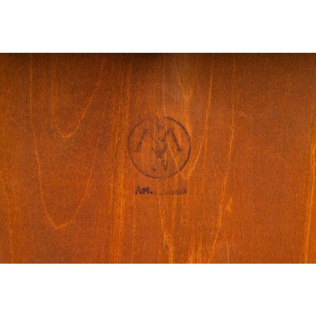 Small Mid-Century Mahogany Bookshelf For Sale - Image 11 of 12