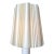 Large Mid Century Ceramic "Infinity" Table Lamp W/ Shade by James Mont For Sale - Image 4 of 8