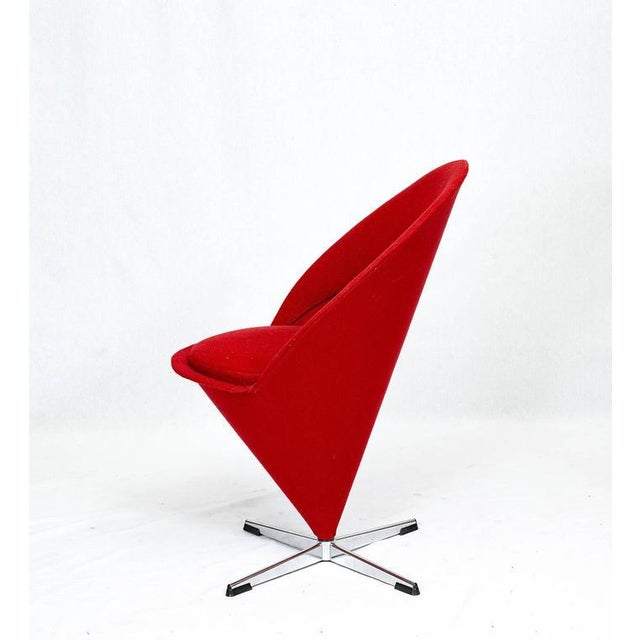 1950s Verner Panton "Cone" Chair For Sale - Image 5 of 10
