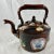 English English Measham Bargeware Blue Ribbon Teetotaler Temperance Motto Tea Kettle For Sale - Image 3 of 13