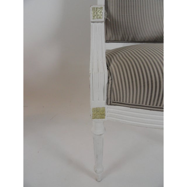 19th Century Vintage Gustavian Armchairs - Set of 4 For Sale In Miami - Image 6 of 9