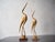 Wood Vintage Herons Statue in Wood, 1970s For Sale - Image 7 of 15