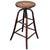 Early 20th Century Late Victorian Oak and Iron Drafting/Workshop Adjustable Stool by Thonet For Sale In Los Angeles - Image 6 of 6