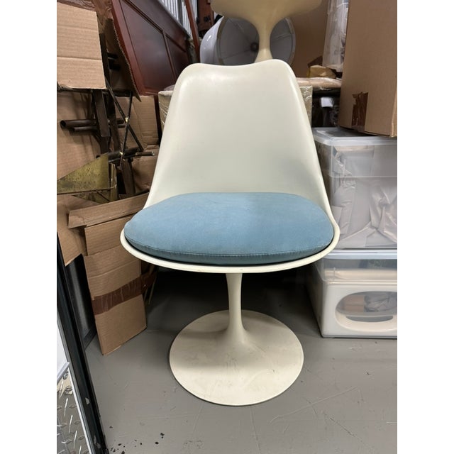 Eero Saarinen 1950s Authentic Tulip Chair by Eero Saarinen for Knoll For Sale - Image 4 of 7