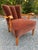 1940s 1940s Danish Modern Fritz Hansen Style Lounge Chair in Cinnamon Mohair For Sale - Image 5 of 17