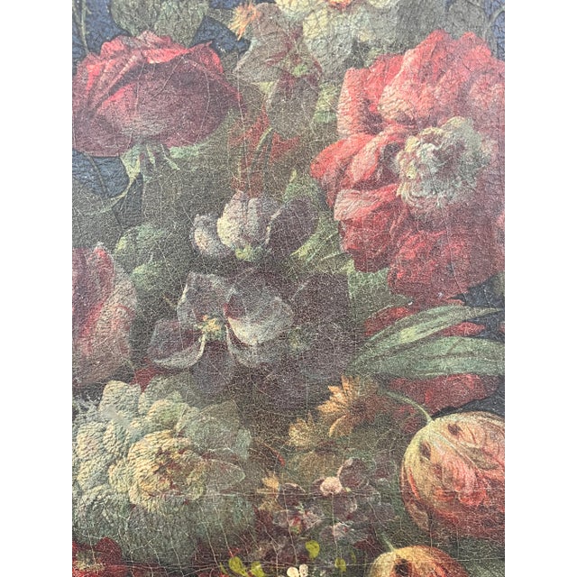 Early 19th Century Antique Hand Painted Fireplace Screen For Sale - Image 5 of 11