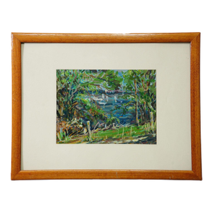 Oil Painting by Alexander Michael - Chiemsee Near Mittendorf 1990