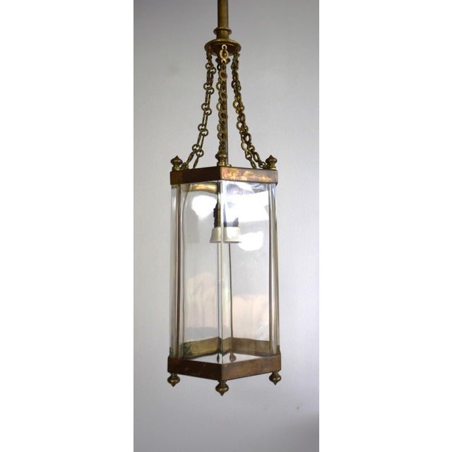 Art Nouveau Ceiling Light, 1920s For Sale - Image 6 of 9