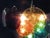 Italian Multicolored Glass Disk Chandelier, 1980s For Sale - Image 16 of 18