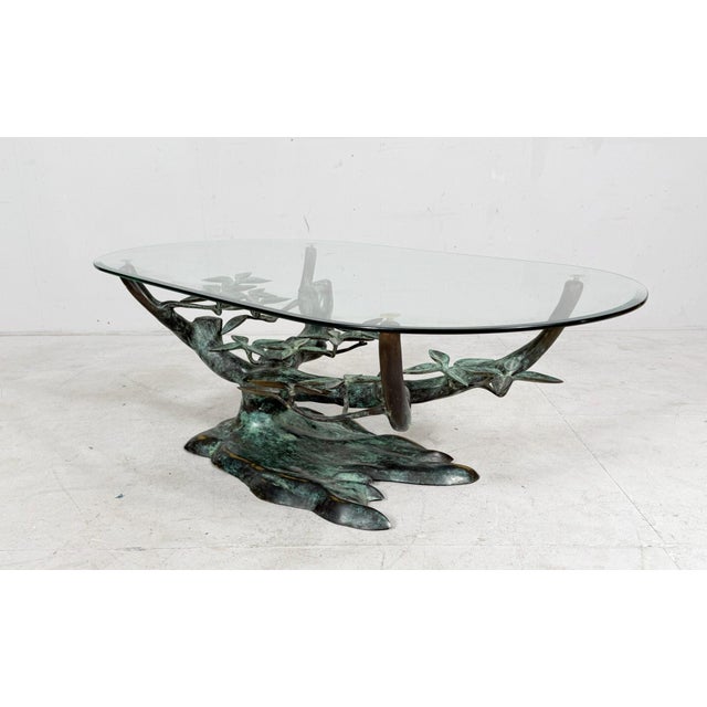 Hollywood Regency Bonsai Coffee Table by Willy Daro, Belgium, 1970s For Sale - Image 12 of 18