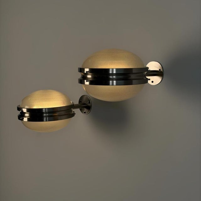 Large Version Gamma Wall Sconces by Sergio Mazza for Artemide, 1960s, Set of 2 For Sale - Image 6 of 18